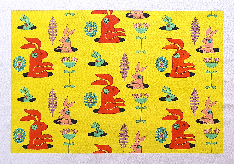 50. Pattern Bloom No.05 – Bunny Bloom