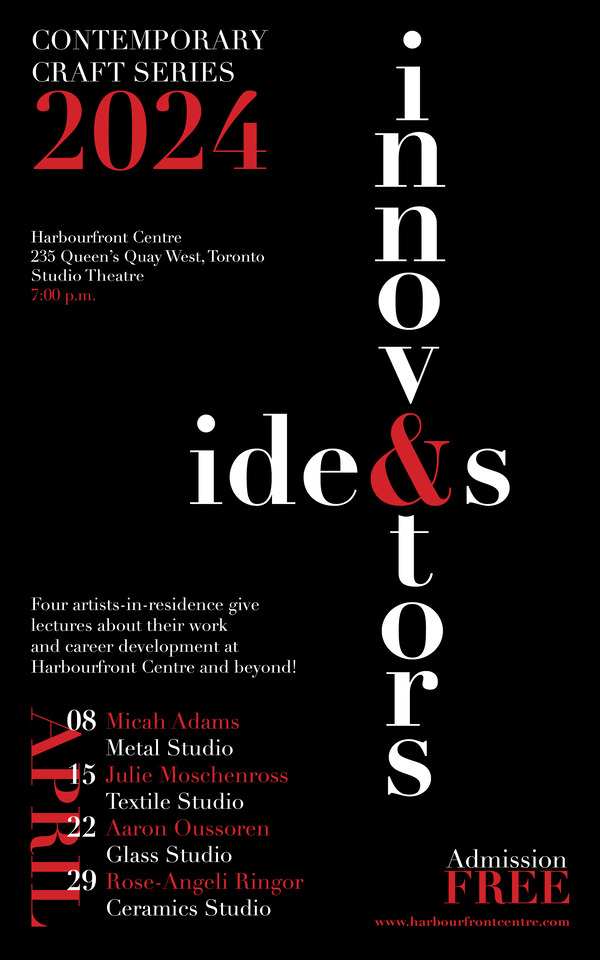 Innovators & Ideas Type Poster 1/3