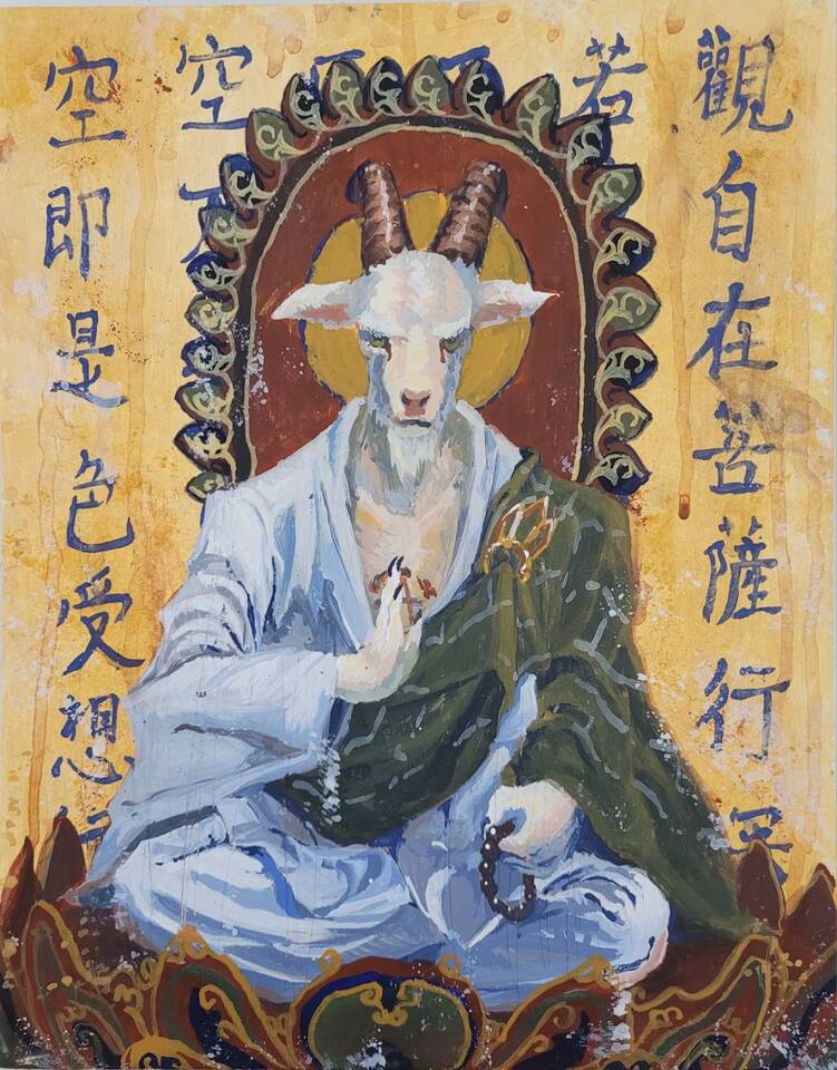 Goat Monk