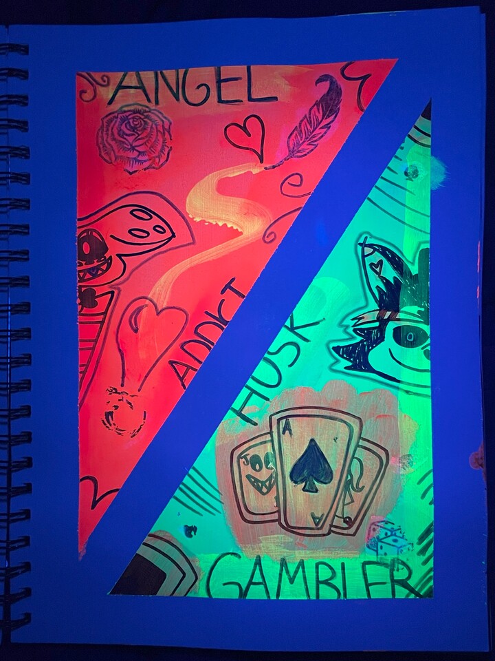 Angel & Husk (UV Light)