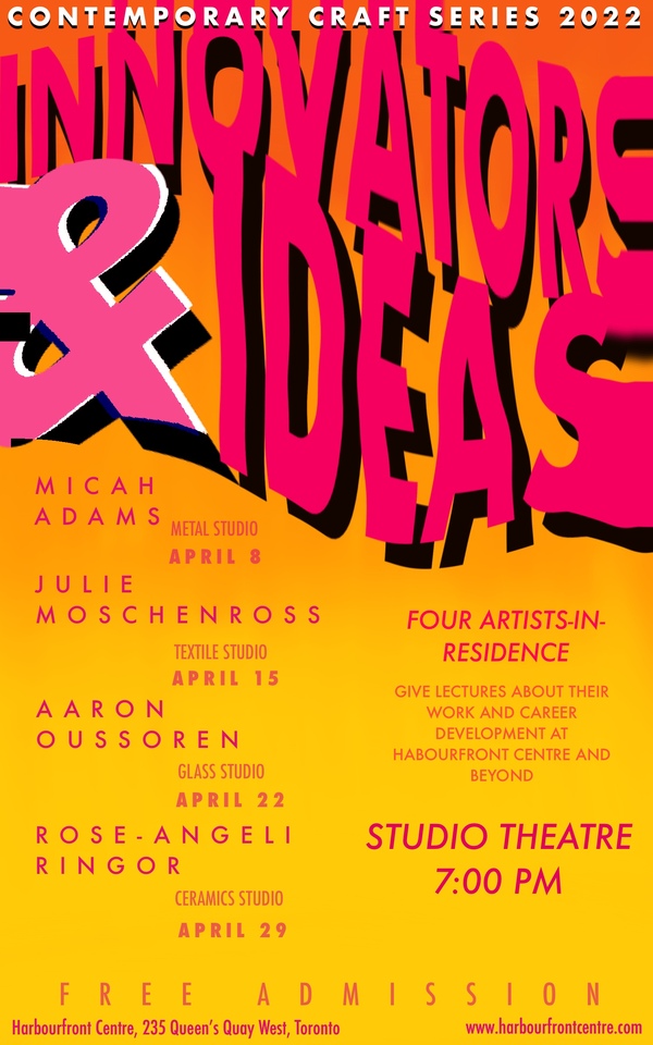 Typographic Poster - Orange