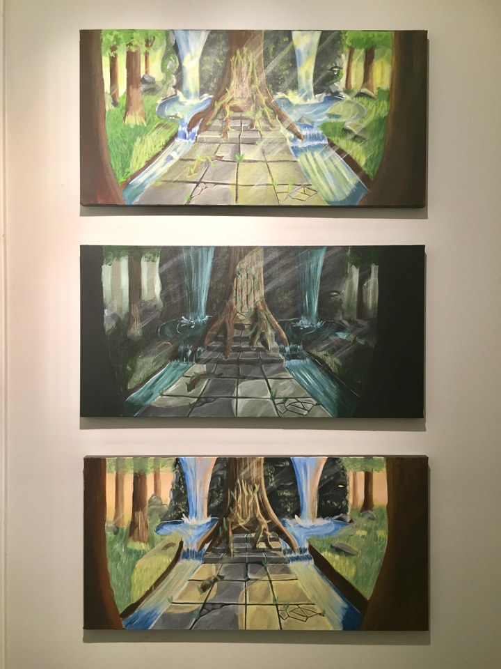 Series of Three Forest Throne
