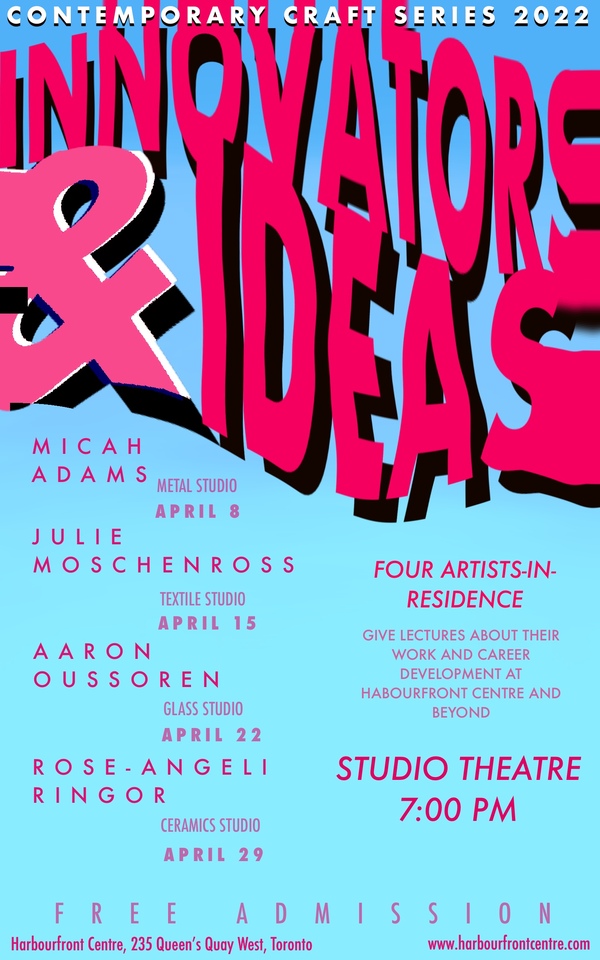 Typographic Poster - Blue