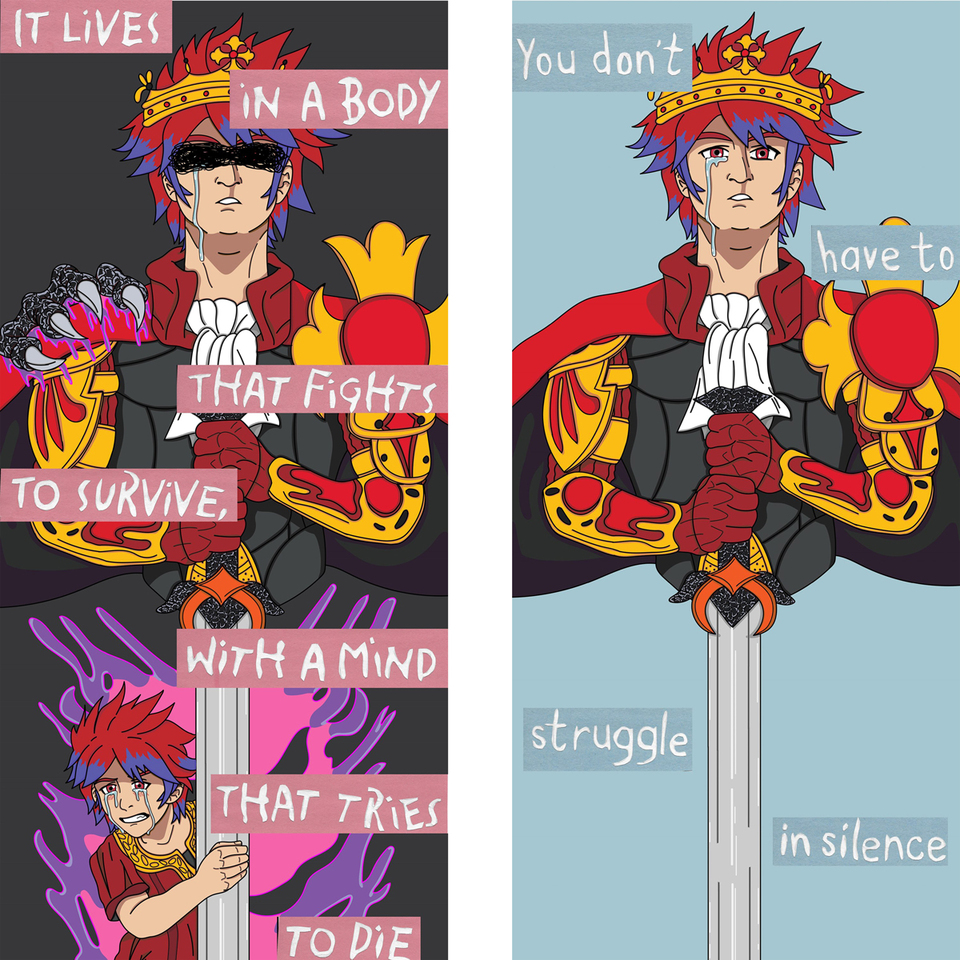 It Lives In a Body that Fights to Survive, with a Mind that Tries to Die. You Don’t Have to Struggle in Silence