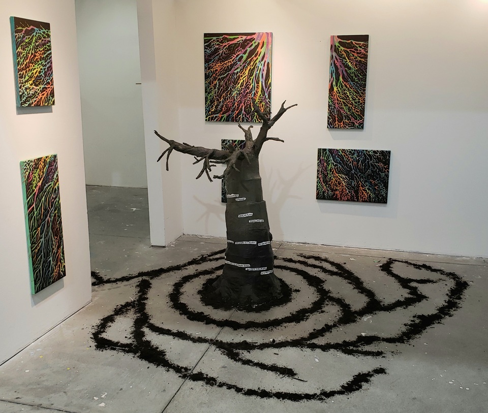 Allelopathy: Toxic Seclusion (installation view 1)