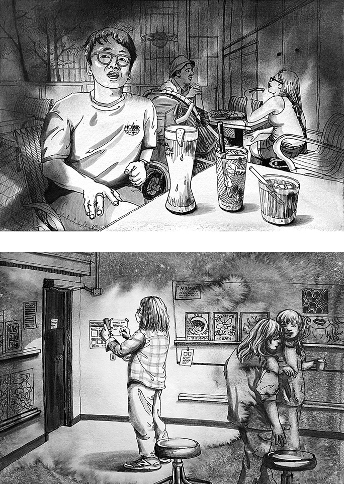 21. A Peaceful Afternoon / Painting Class