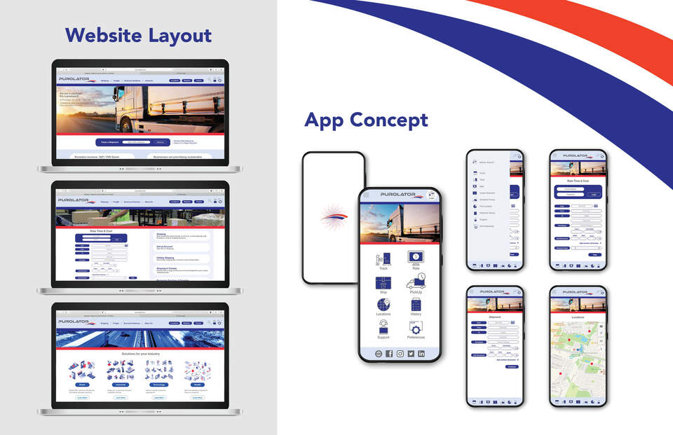 Compilation of Purolator Rebrand 