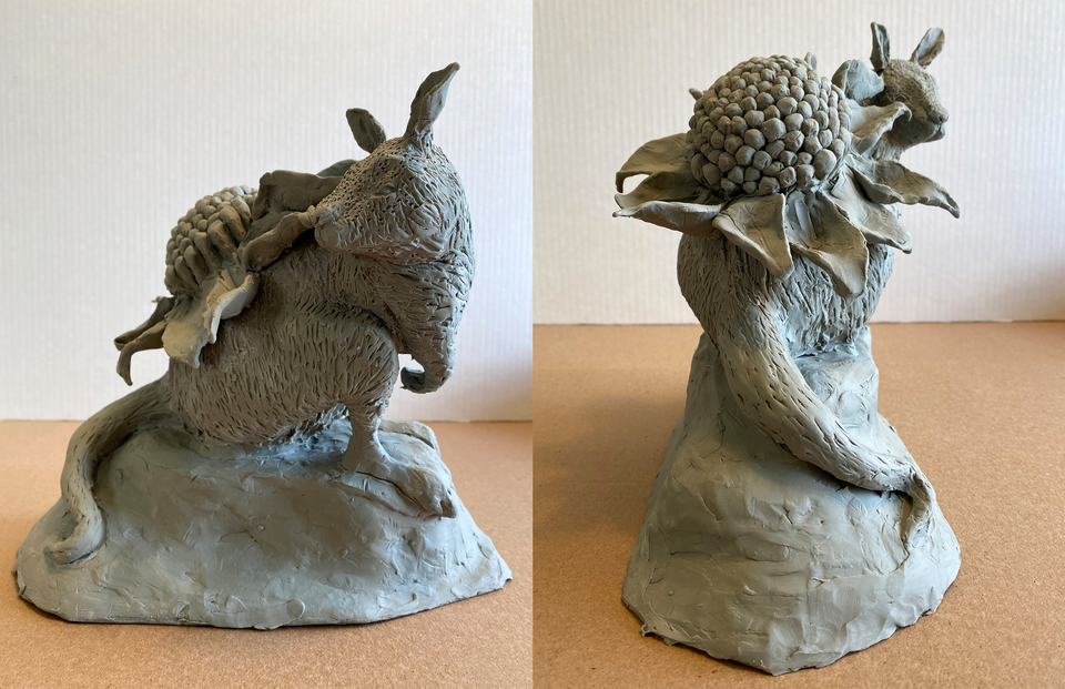 Australian Flora and Fauna Sculpture