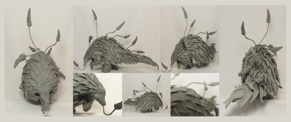 Flora and Fauna - Aloe Pangolin