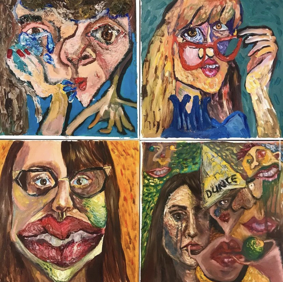 Molded Into Paint-Vision: Elusive Fragments of the Self