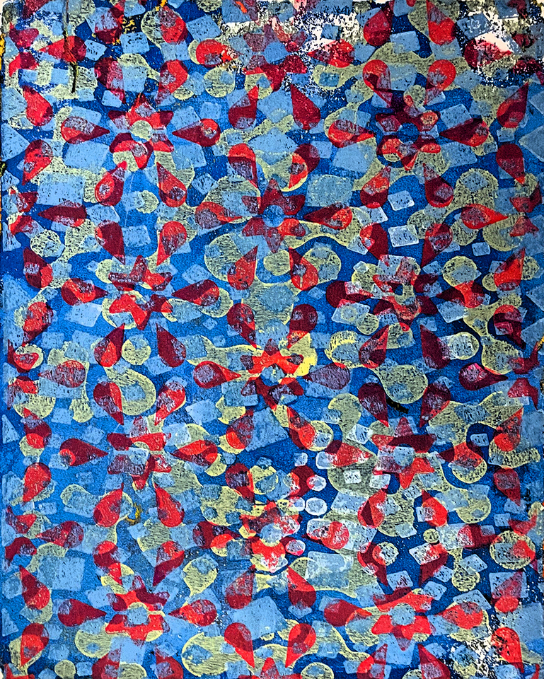 46. Pattern Bloom No.02 – Electric Reverie