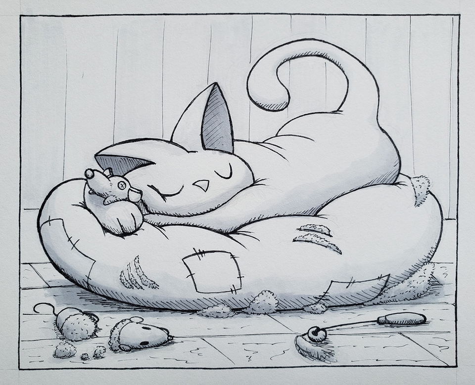 Dreaming and Purring