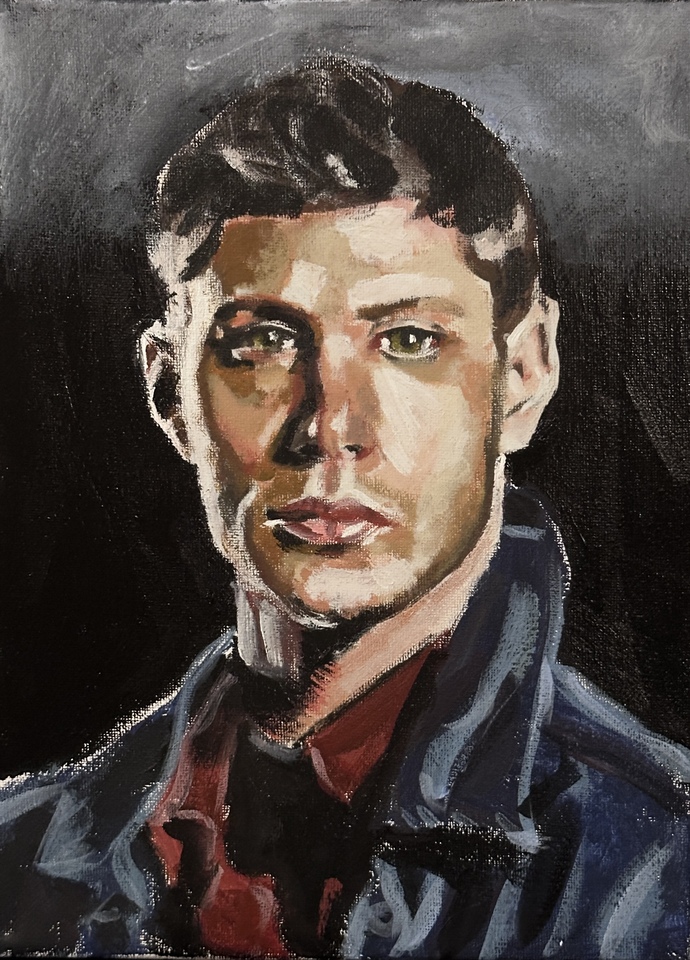 Portrait of Dean Winchester from Supernatural