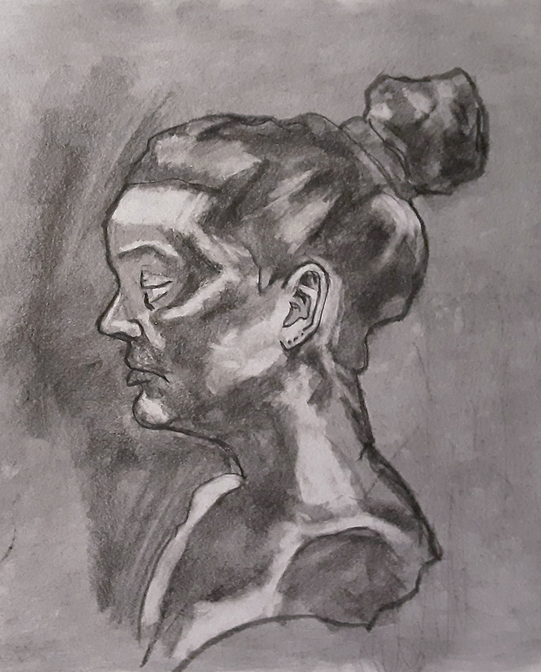 Figure Drawing Portrait #3