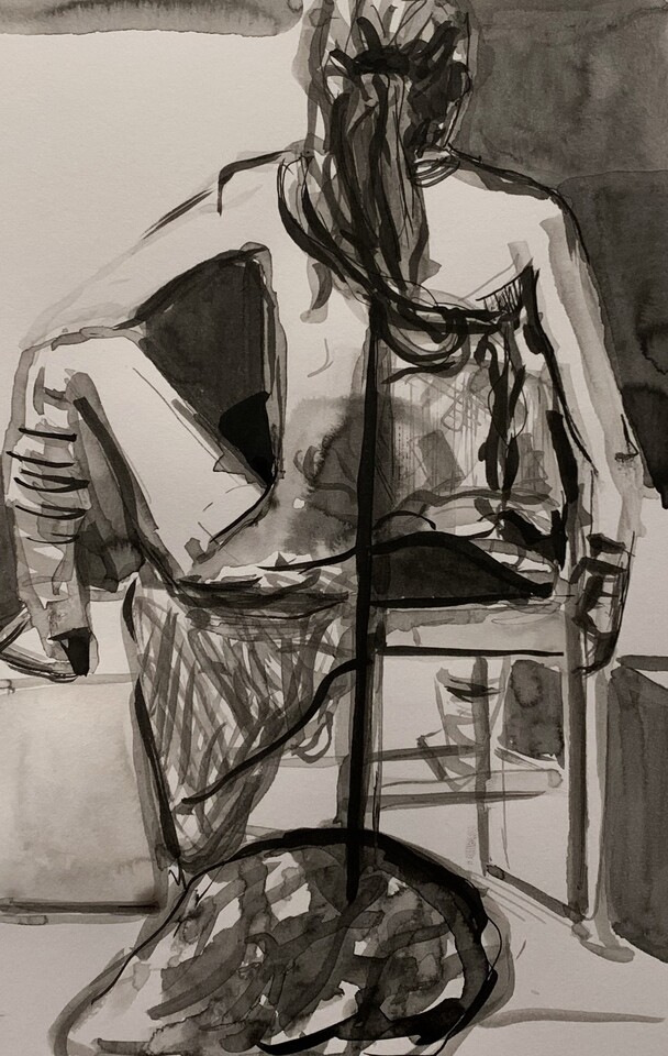 Ink Figure Study 1.2