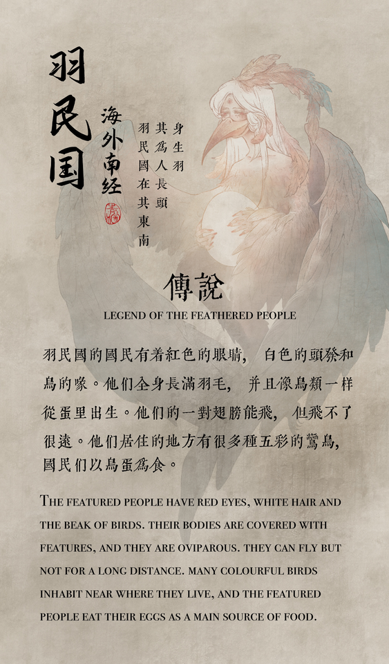 The Classic of Mountains and Seas - The Feathered People Introduction