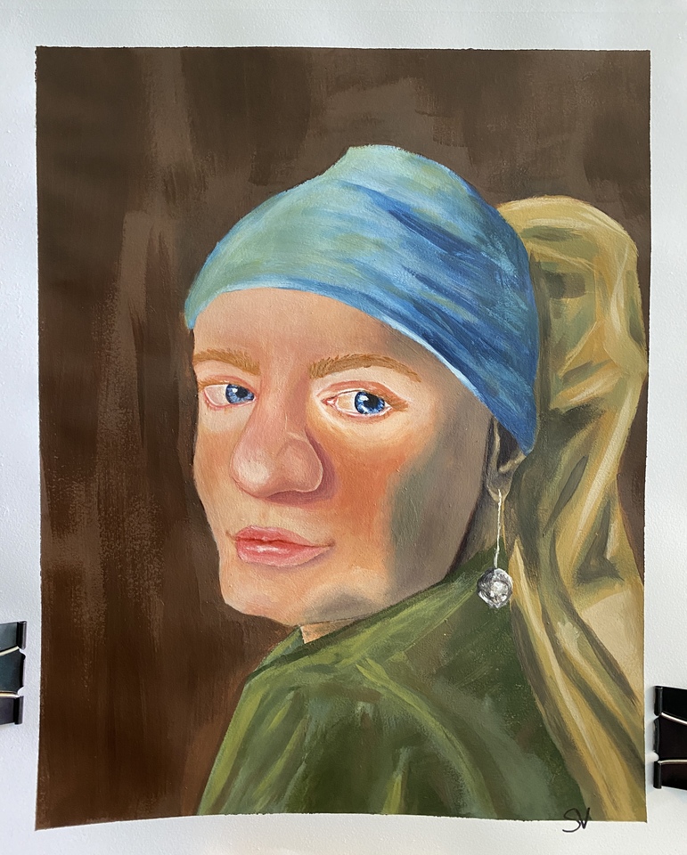 Shannon with a Pearl Earring 