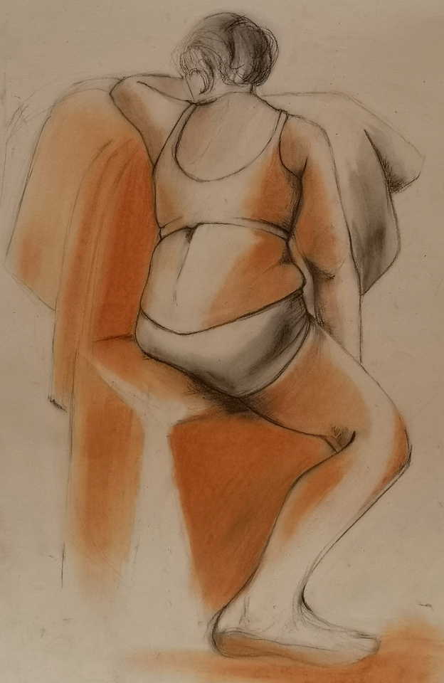 Sustained Pose on Soft Paper
