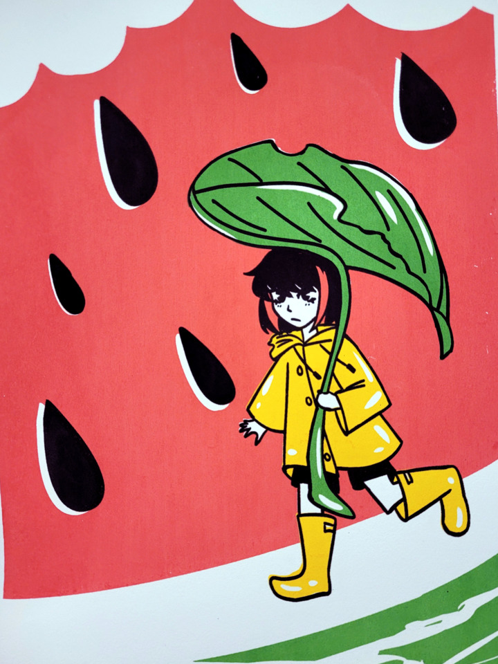 Watermelon Rain