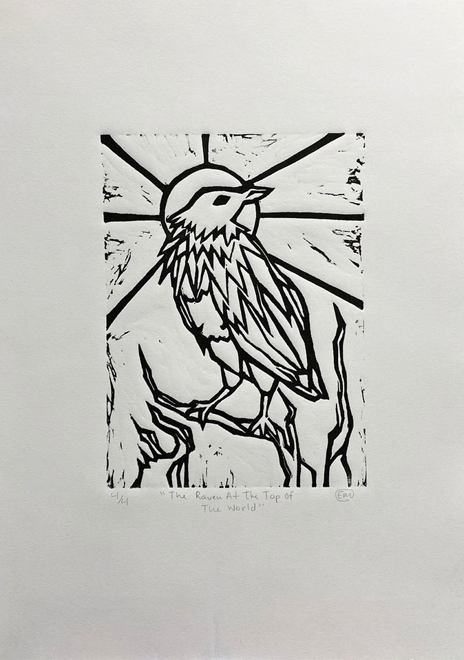 The Raven at the Top of the World