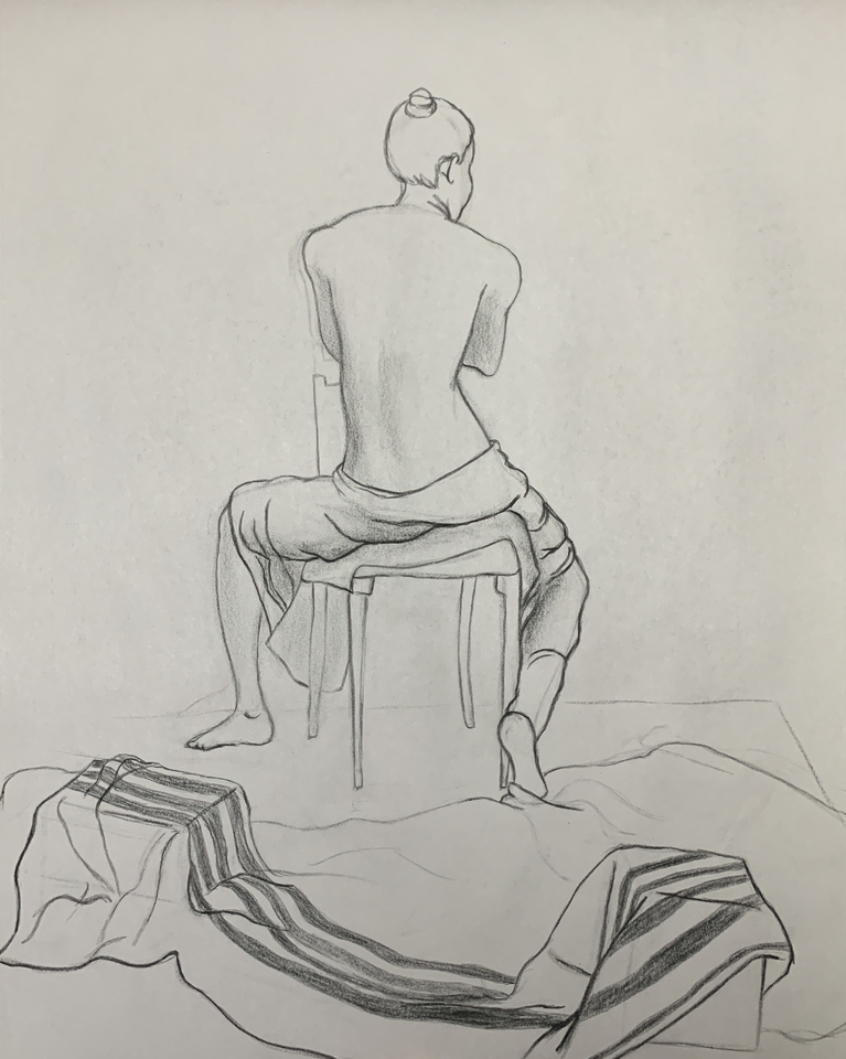Woman on a Chair