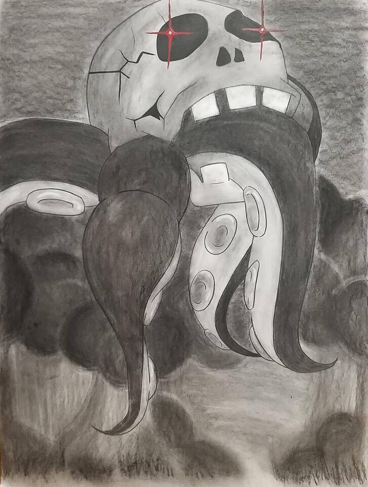 Creature in the woods