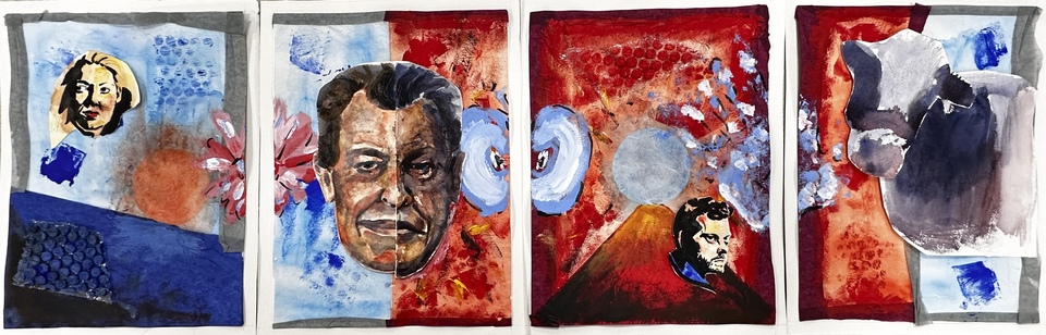 Collage-Based Art Piece on the TV show FRINGE