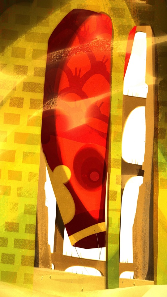 “The floating fish”