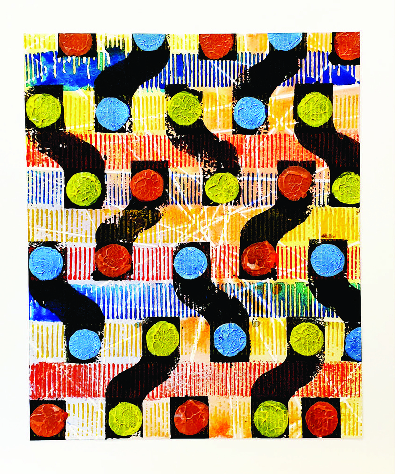 47. Pattern Bloom No.03 – Textured Geometrics