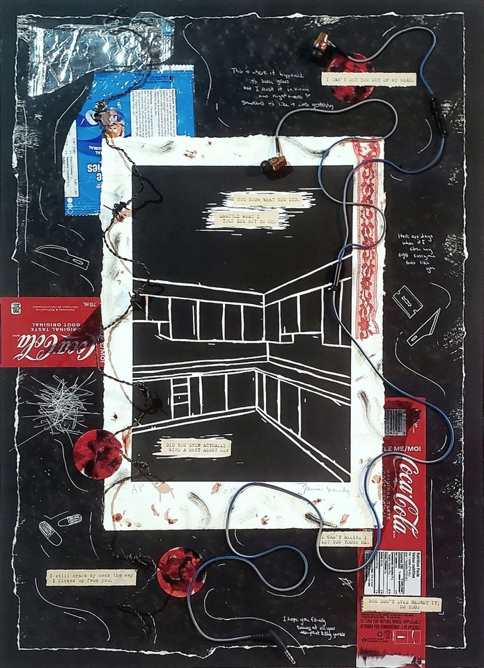 Trauma Collages 1: Violation