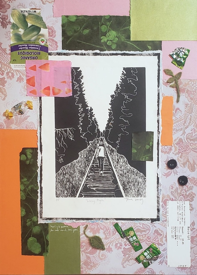 Trauma Collages 6: Living Again